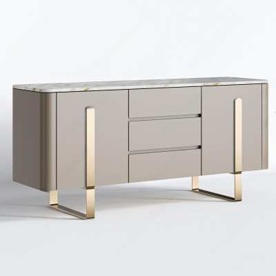 现代电视柜3D模型下载